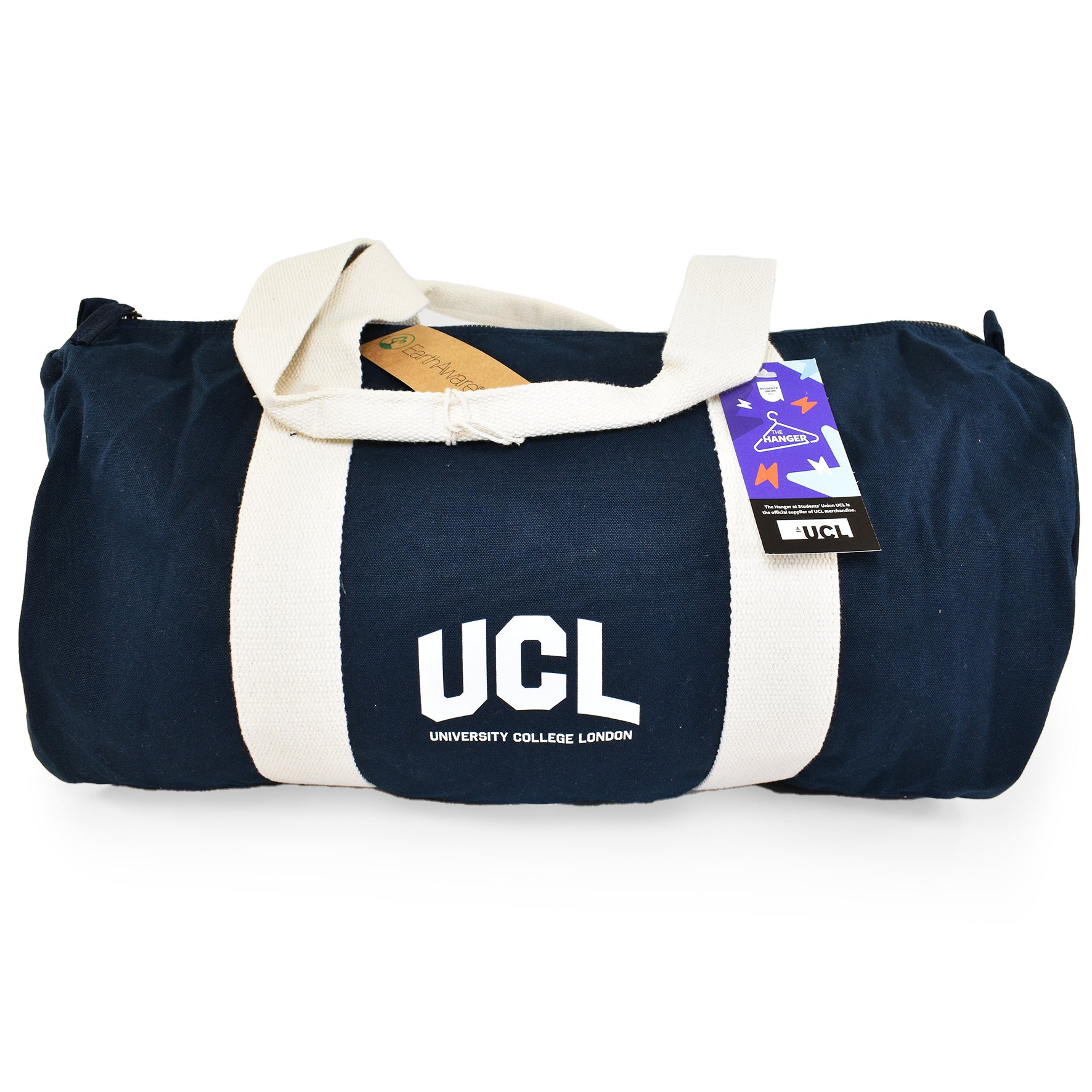 UCL Organic Barrel Bag