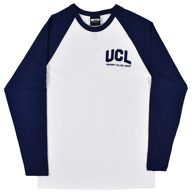 Contrast Long Sleeve Baseball T-Shirt