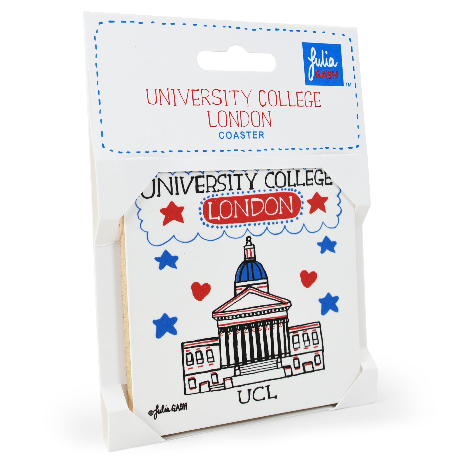 UCL London Coaster by Julia Gash