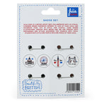 UCL London Design Set of 4 Badges by Julia Gash