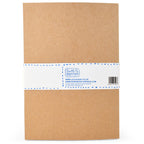 3 Pack A5 plain kraft Notepad by Julia Gash