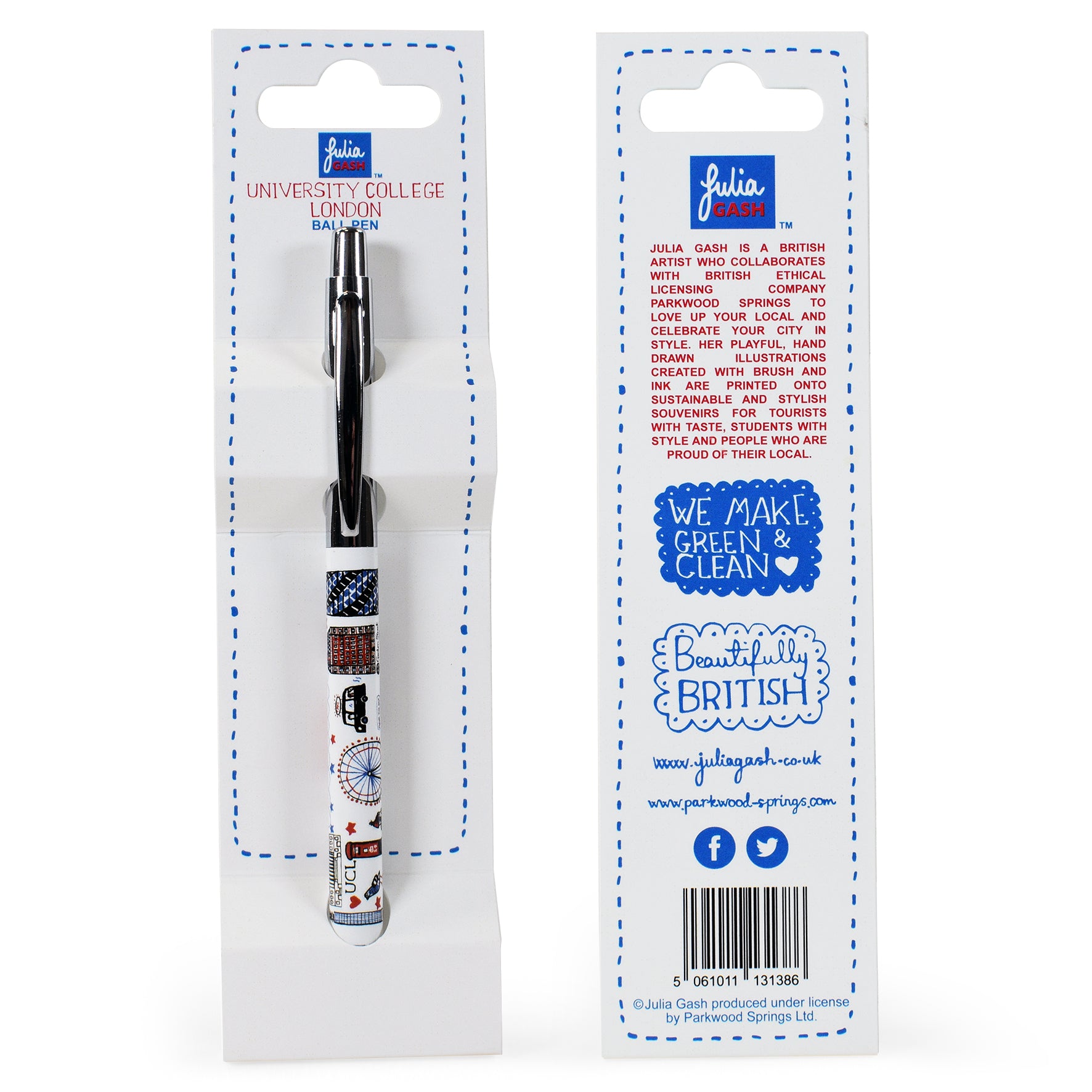 UCL Ball Pen by Julia Gash