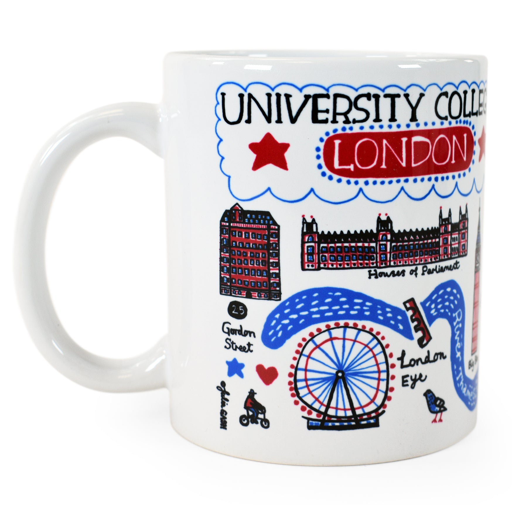 UCL Ceramic Mug by Julia Gash