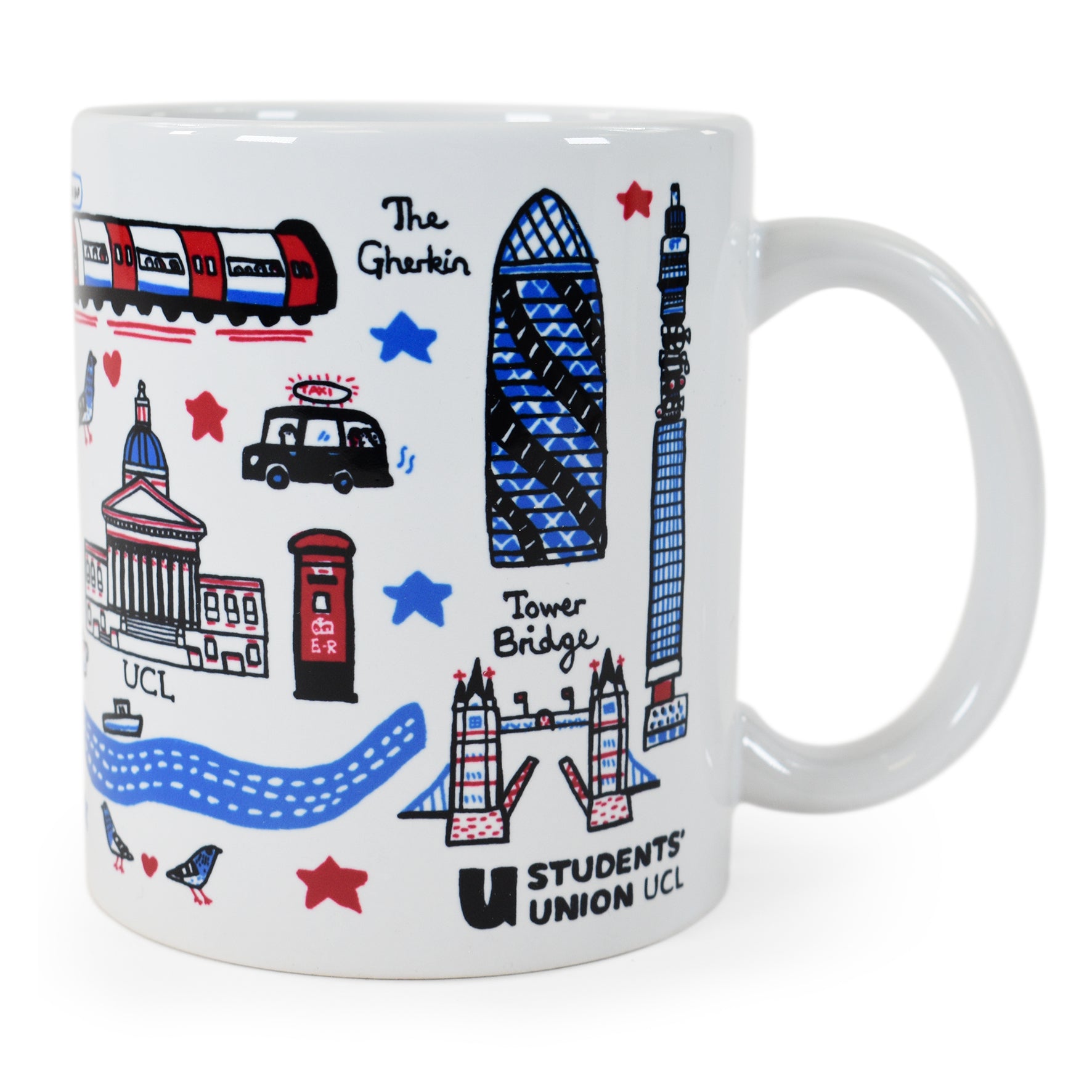 UCL Ceramic Mug by Julia Gash