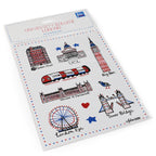 UCL London Design A5 Sticker Sheet by Julia Gash