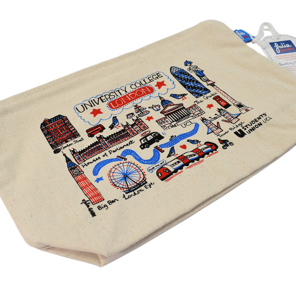 Graduation Natural Accessory Pouch by Julia Gash