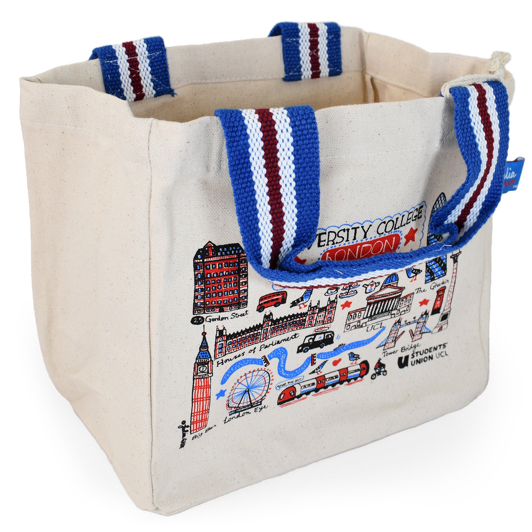 UCL London Design Mini Natural Tote by Julia Gash