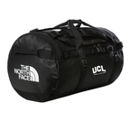 Black The North Face sports bag with UCL Varsity logo on the side
