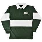 Panelled Rugby Shirt - Green/White