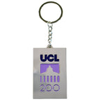 Keychain with UCL200 purple logo 