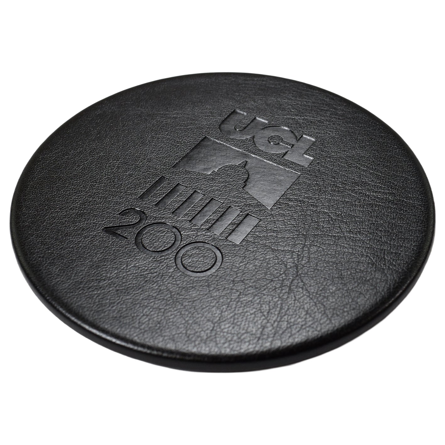 UCL200 Round Leatherette Coaster
