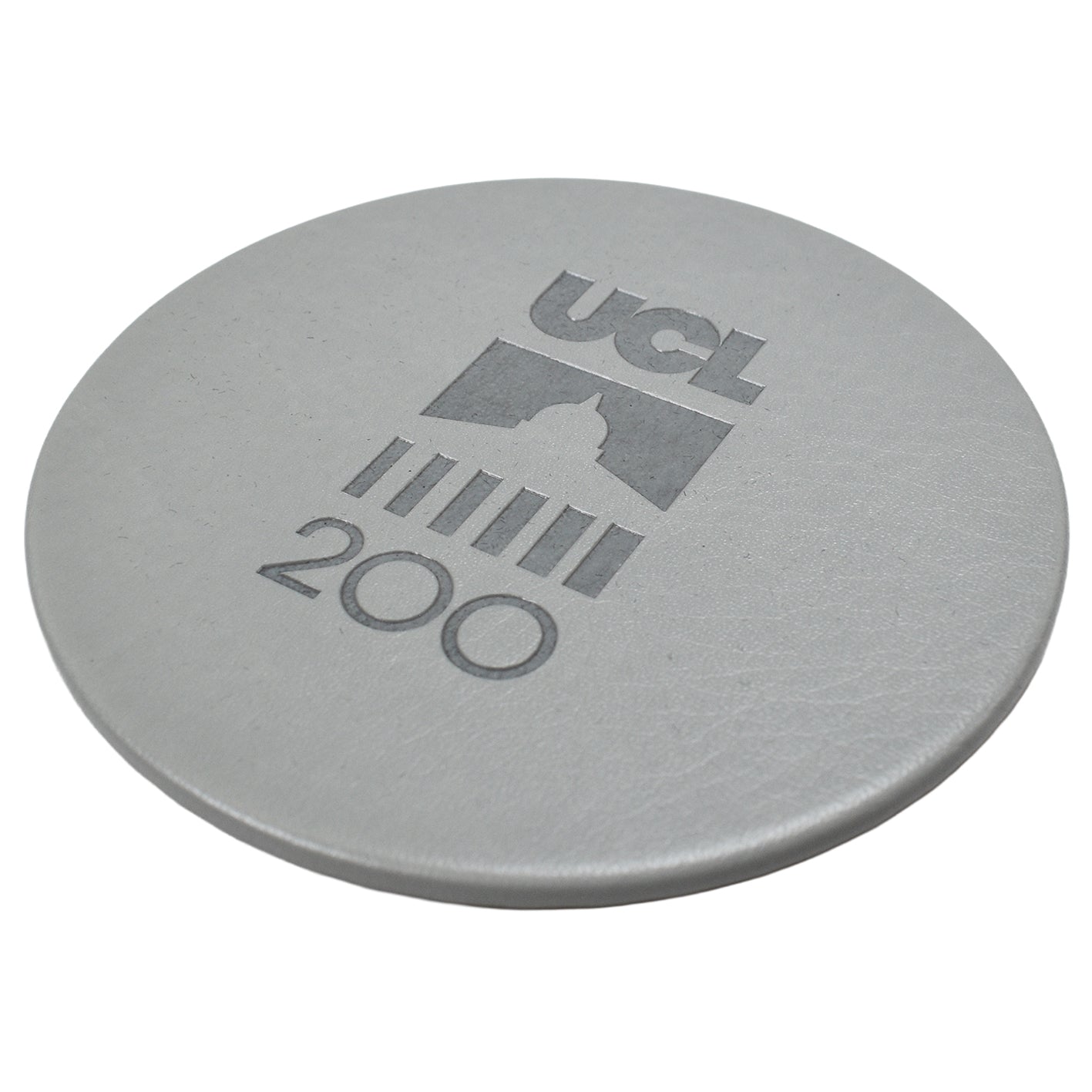 UCL200 Round Leatherette Coaster