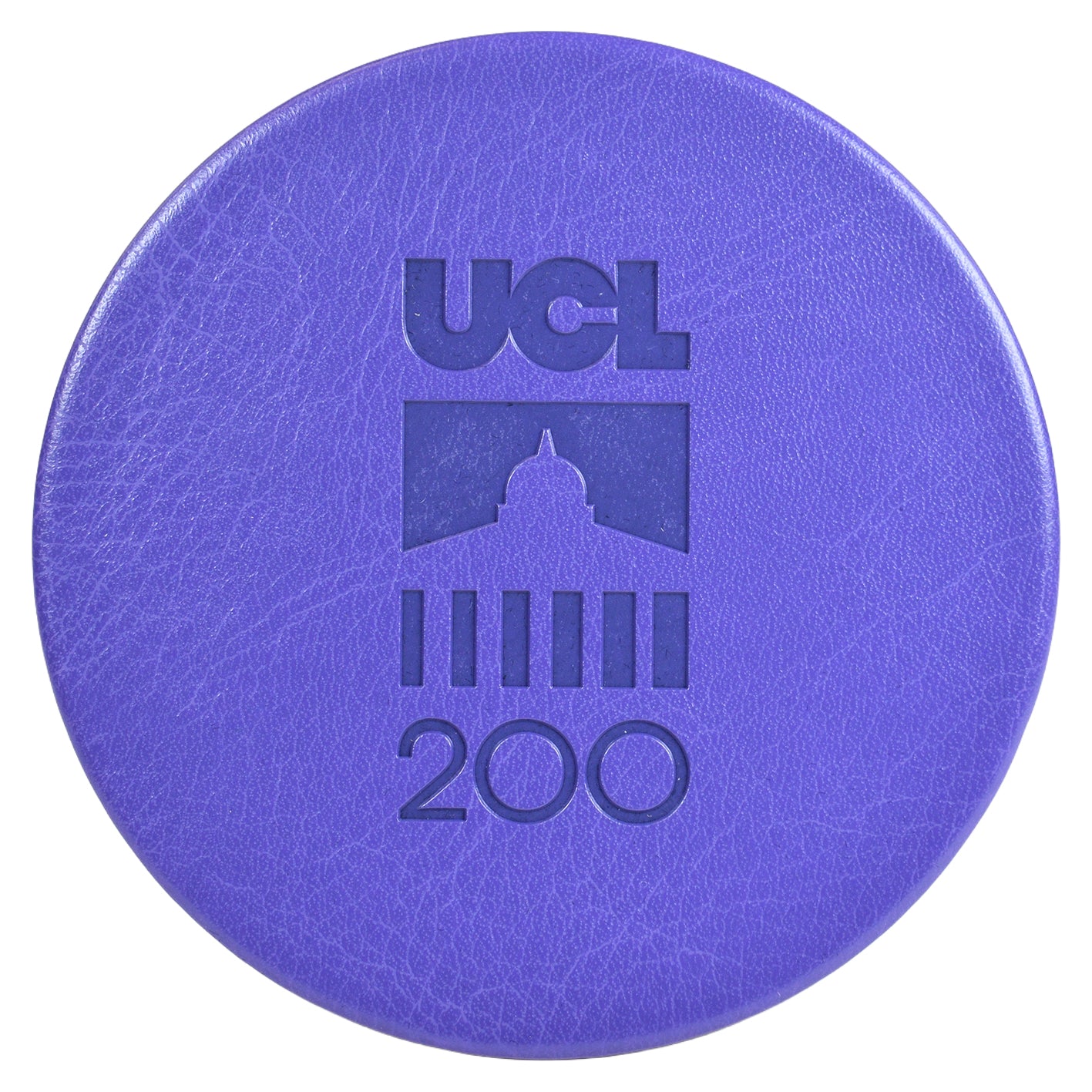 UCL200 Round Leatherette Coaster