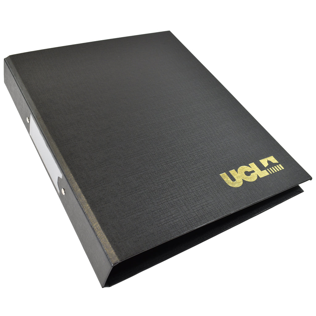 Standard Ringbinder A4 Black UCL Logo